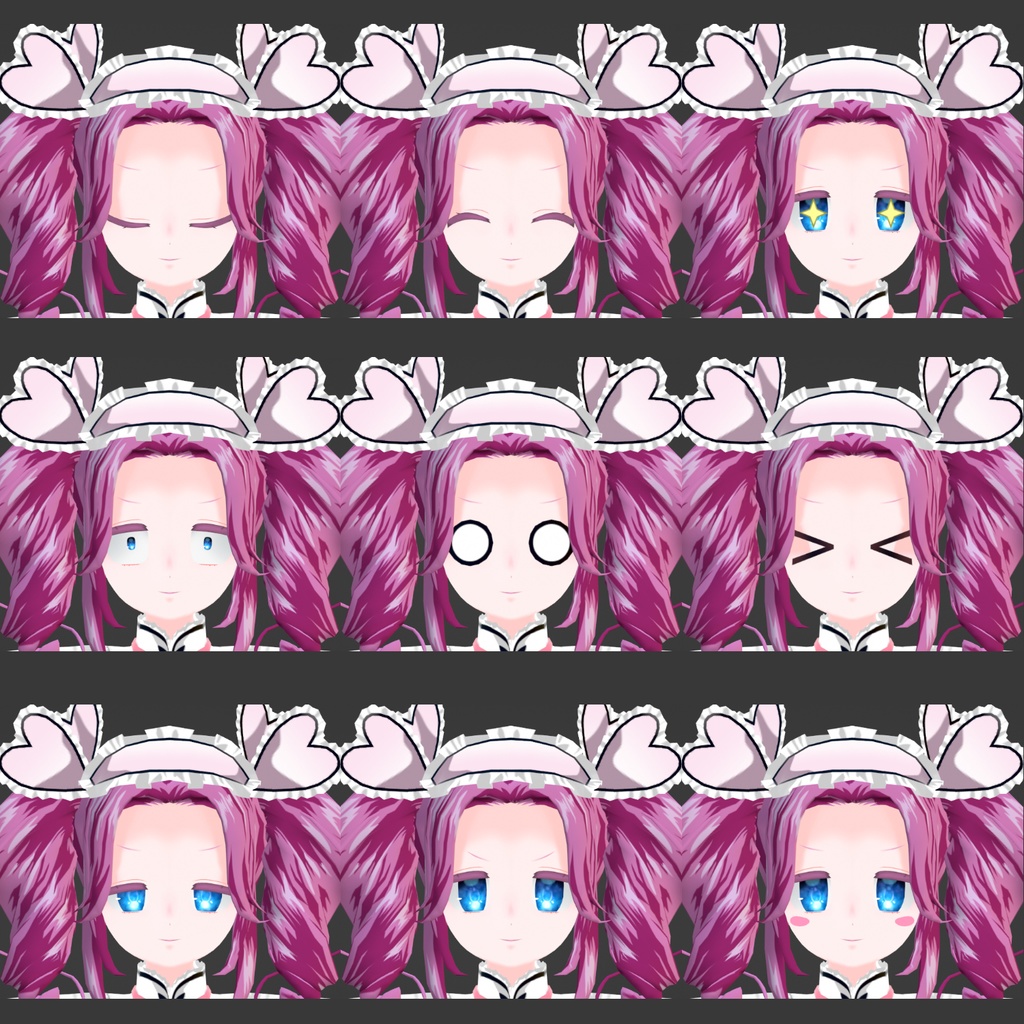 四国めたん公式MMDモデル、VRM、VRChatアバター