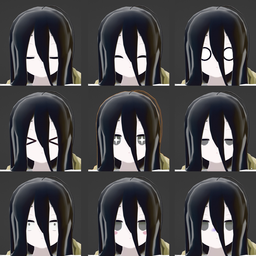 中国うさぎ、いなば 公式MMDモデル、VRM、VRChatアバター