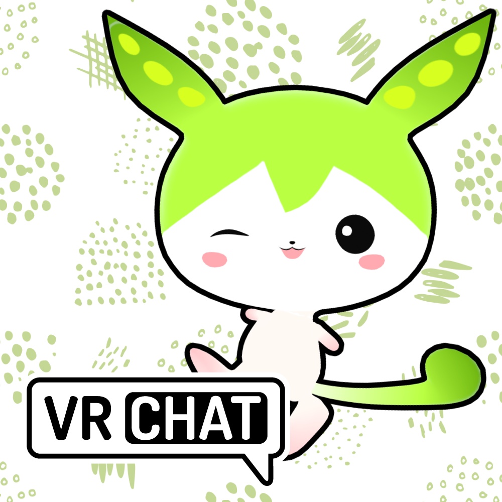 マスコットずんだもん公式MMDモデル、VRM、VRChatアバター