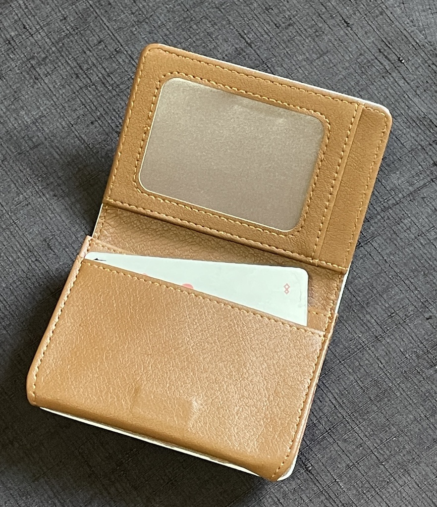 東北きりたん と ずんだもん いっしょにおでかけ 二つ折名刺入れ