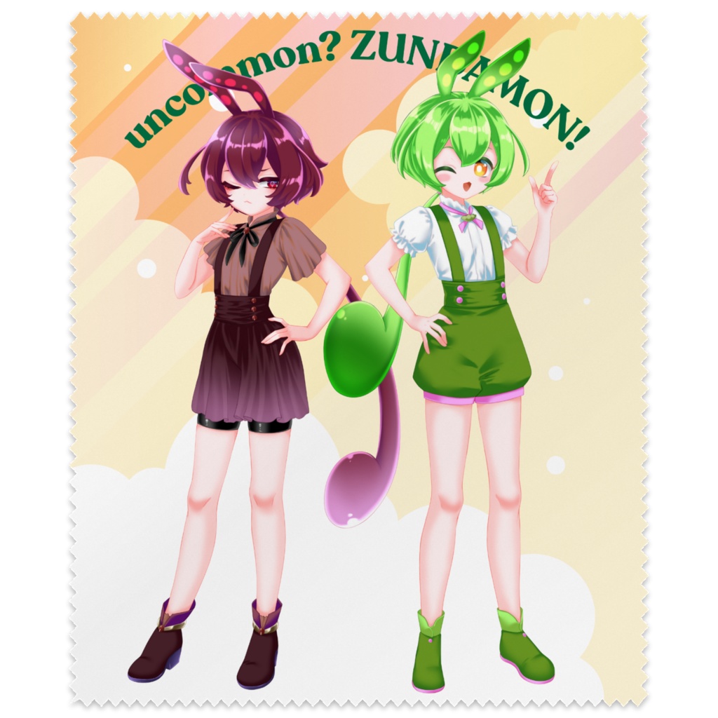 uncommon? ZUNDAMON!メガネ拭き