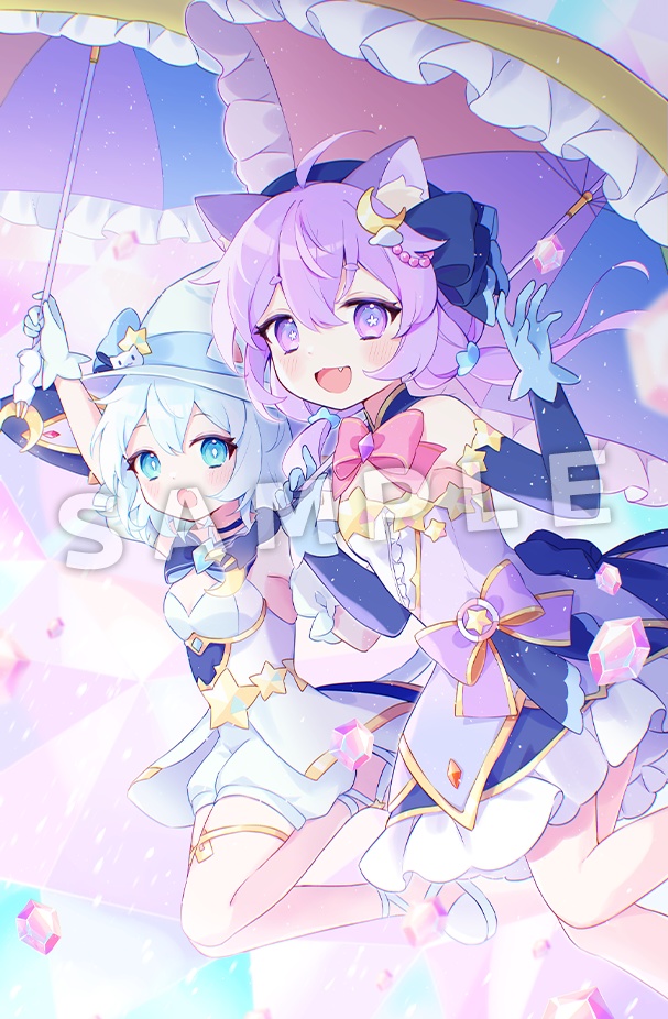 プリズム△▽リズム B2長タペストリー【maimai】