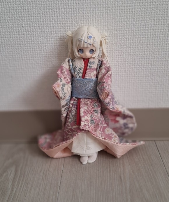 1/6~1/8ブラインドドールサイズ振袖セット