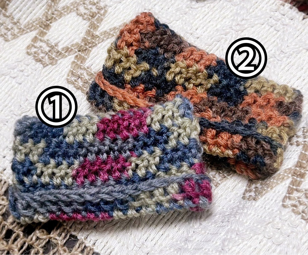 10cmぬい用ねこみみニット帽