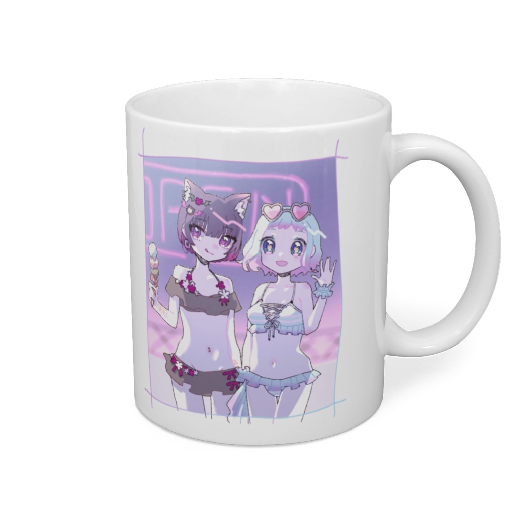 【北千住千洋×すのう・あにぅコラボ記念グッズ】マグカップ（PixivFactory製）