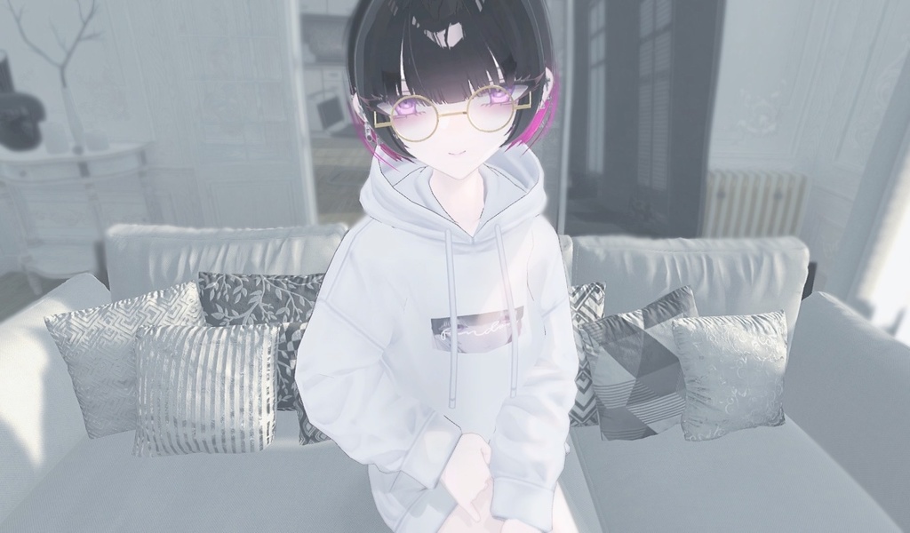 【正式版】VRoid用「北千住千洋Tシャツ・パーカーセット」