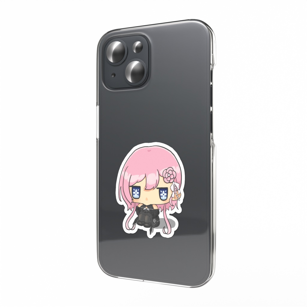 白米スマホステッカー