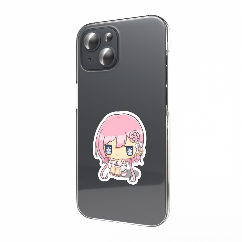 白米スマホステッカー