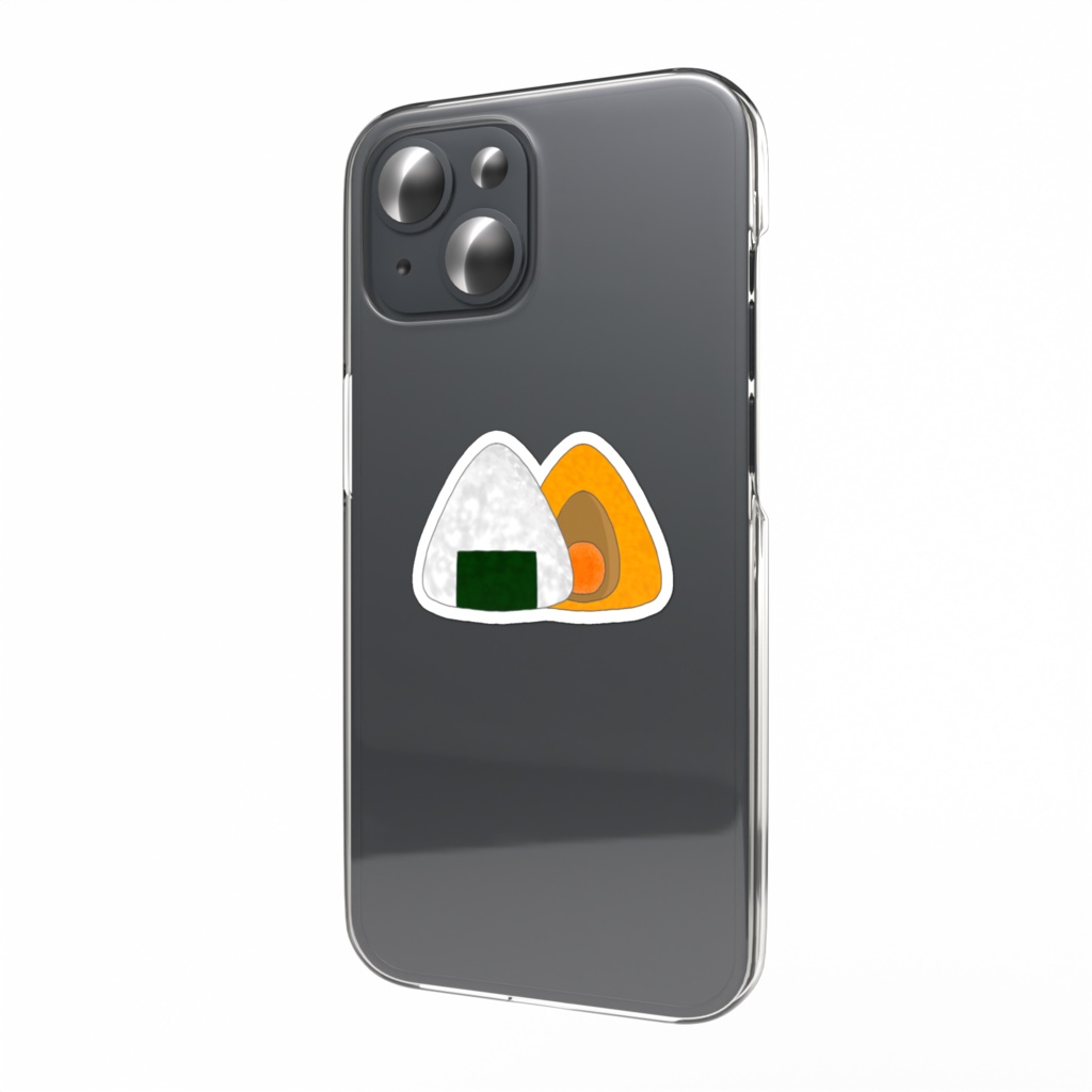 おにぎりスマホステッカー