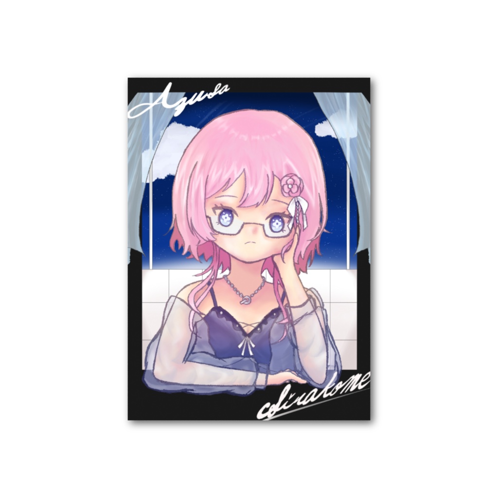 チェキ風カード