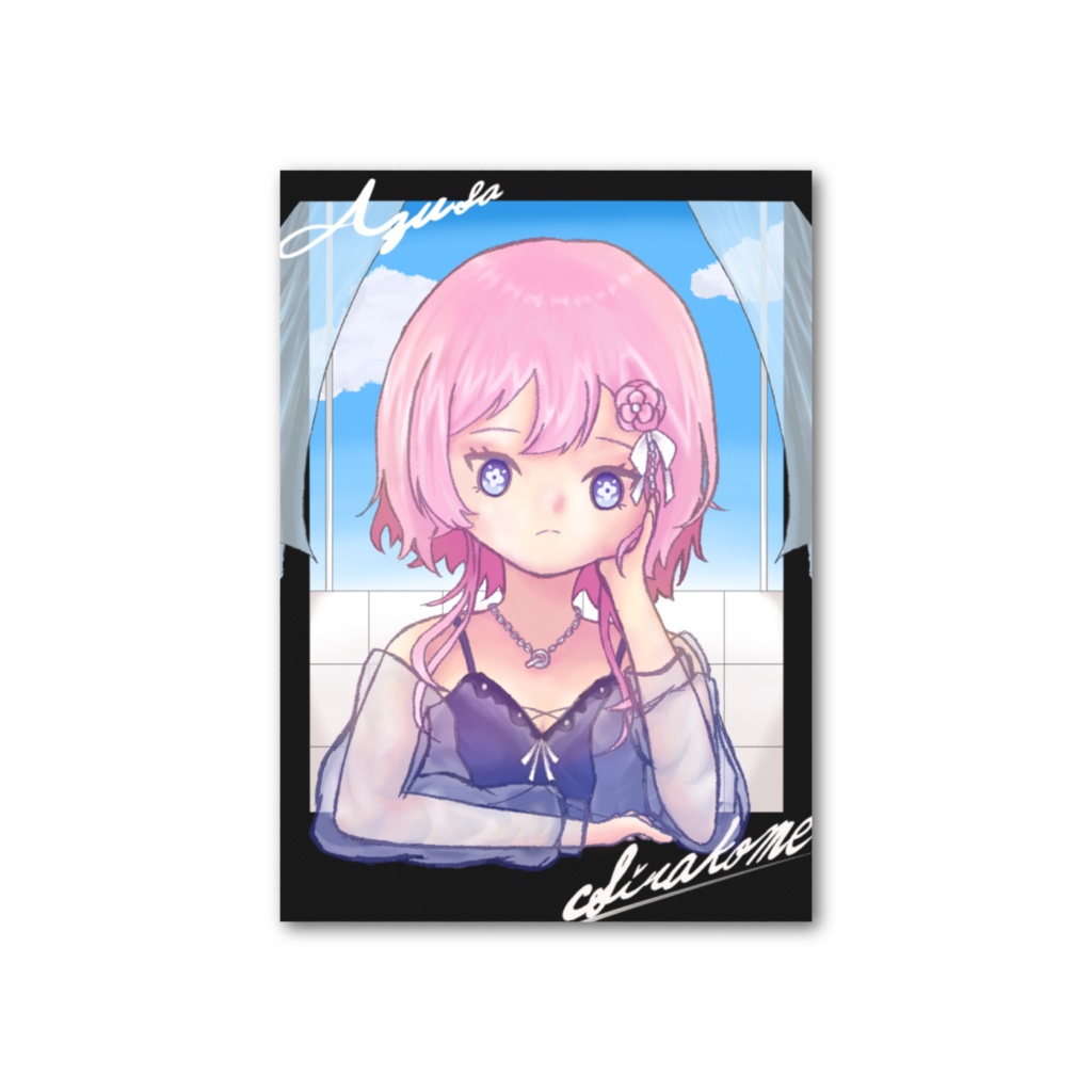 チェキ風カード