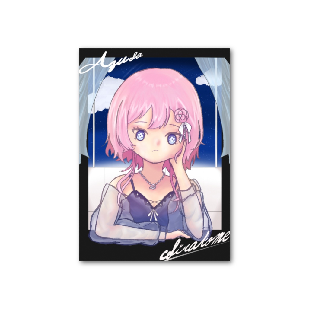 チェキ風カード