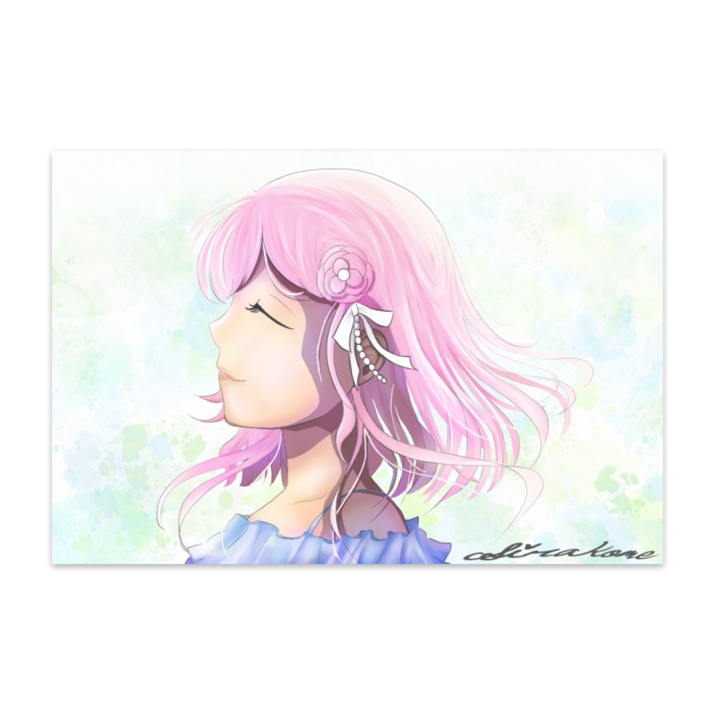 白米ポストカード