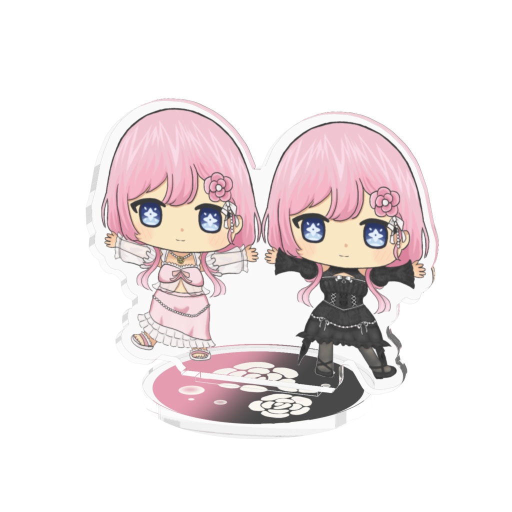 白米＆黒米アクリルスタンド