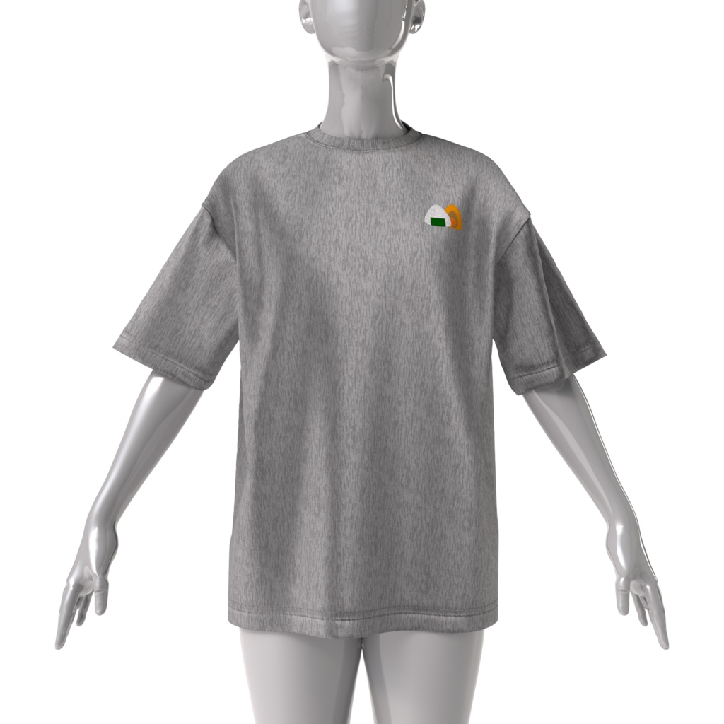 おにぎりビックシルエットTシャツ