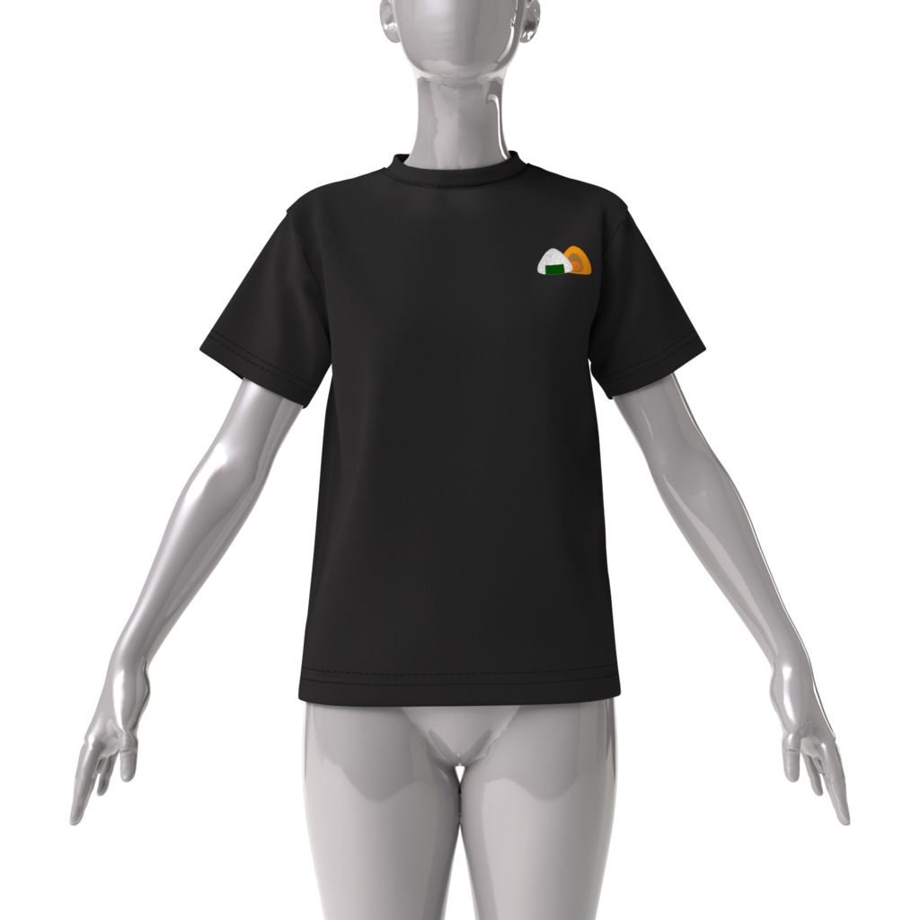 おにぎりビックシルエットTシャツ