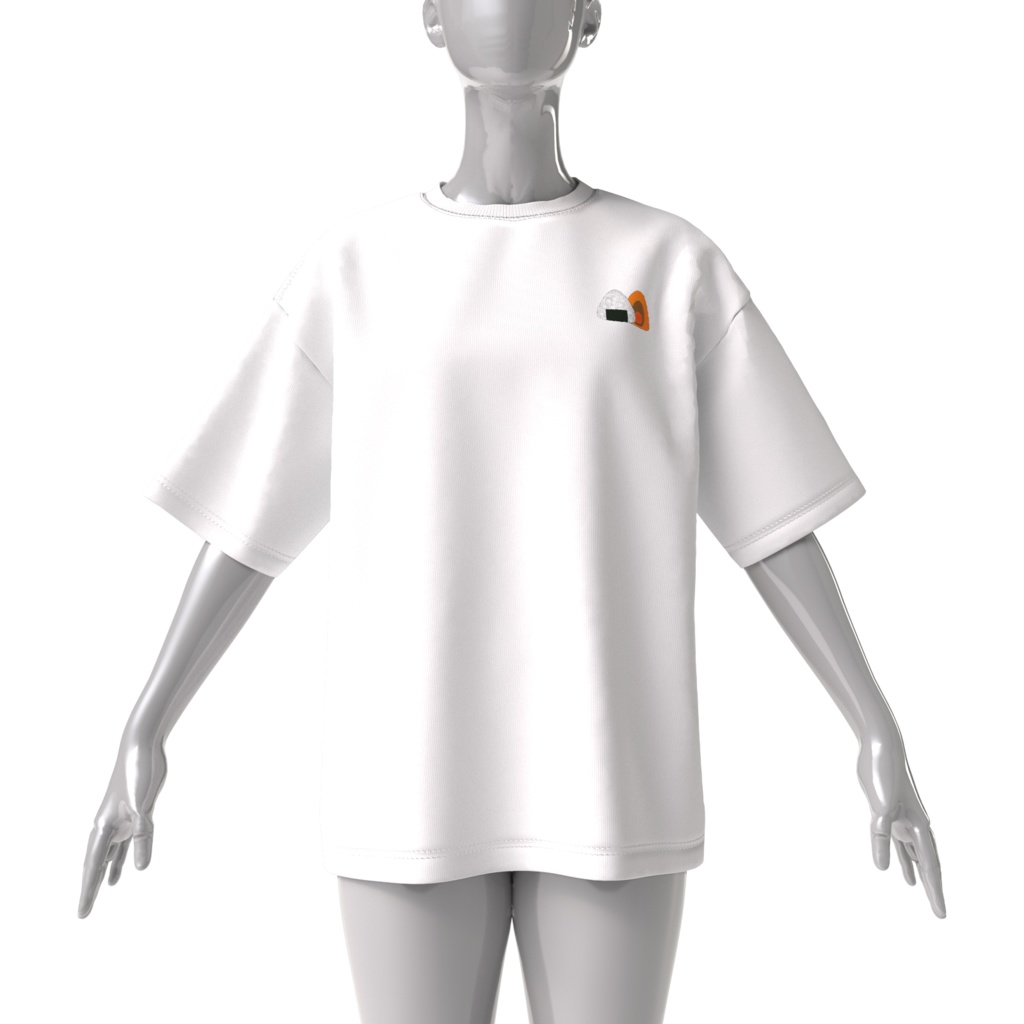 おにぎりビックシルエットTシャツ