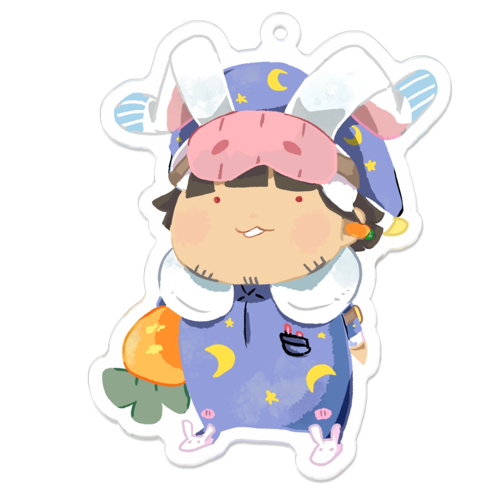 ウサチャンアクリルキーホルダー