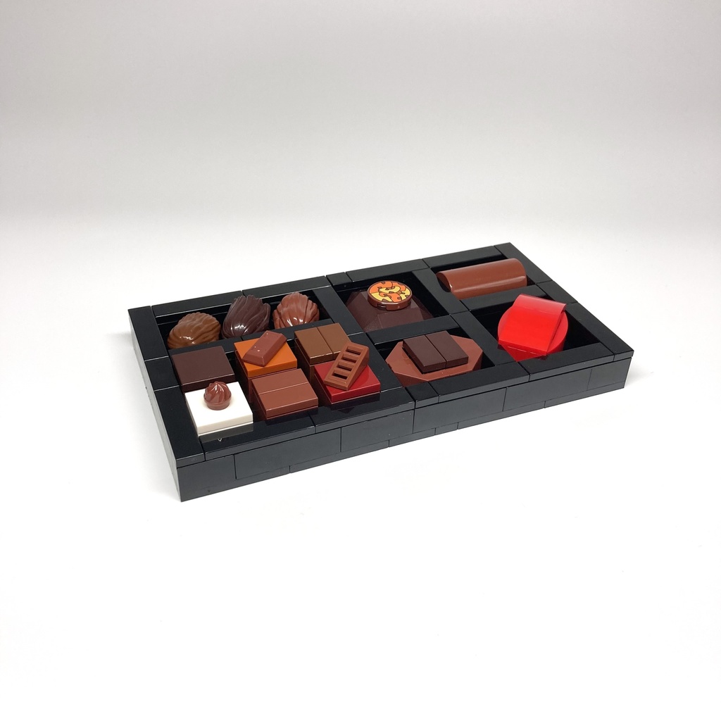 LEGOオリジナル作品 アソートチョコレート 完成品