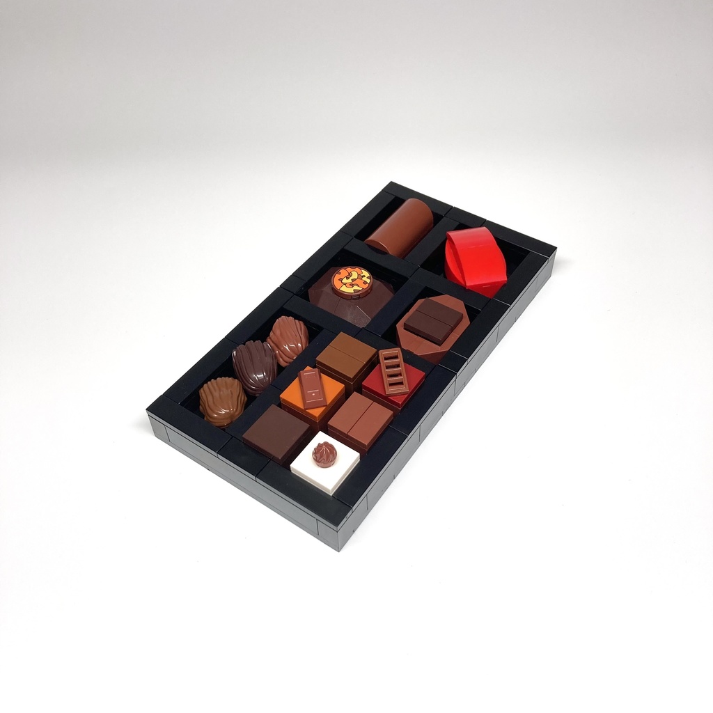 LEGOオリジナル作品 アソートチョコレート 完成品