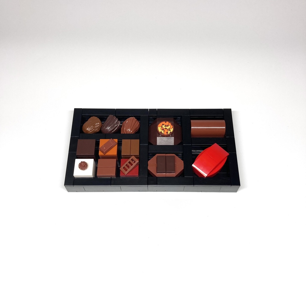 LEGOオリジナル作品 アソートチョコレート 完成品