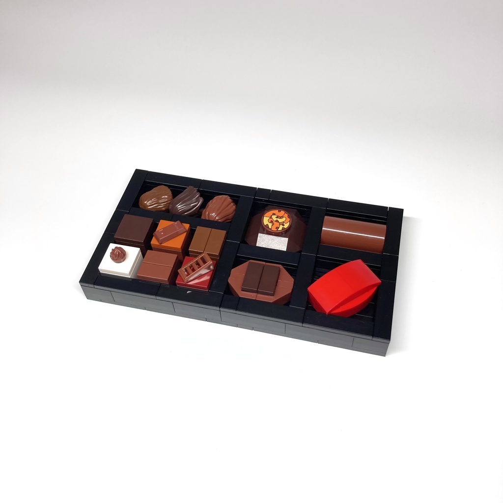 LEGOオリジナル作品 アソートチョコレート 完成品