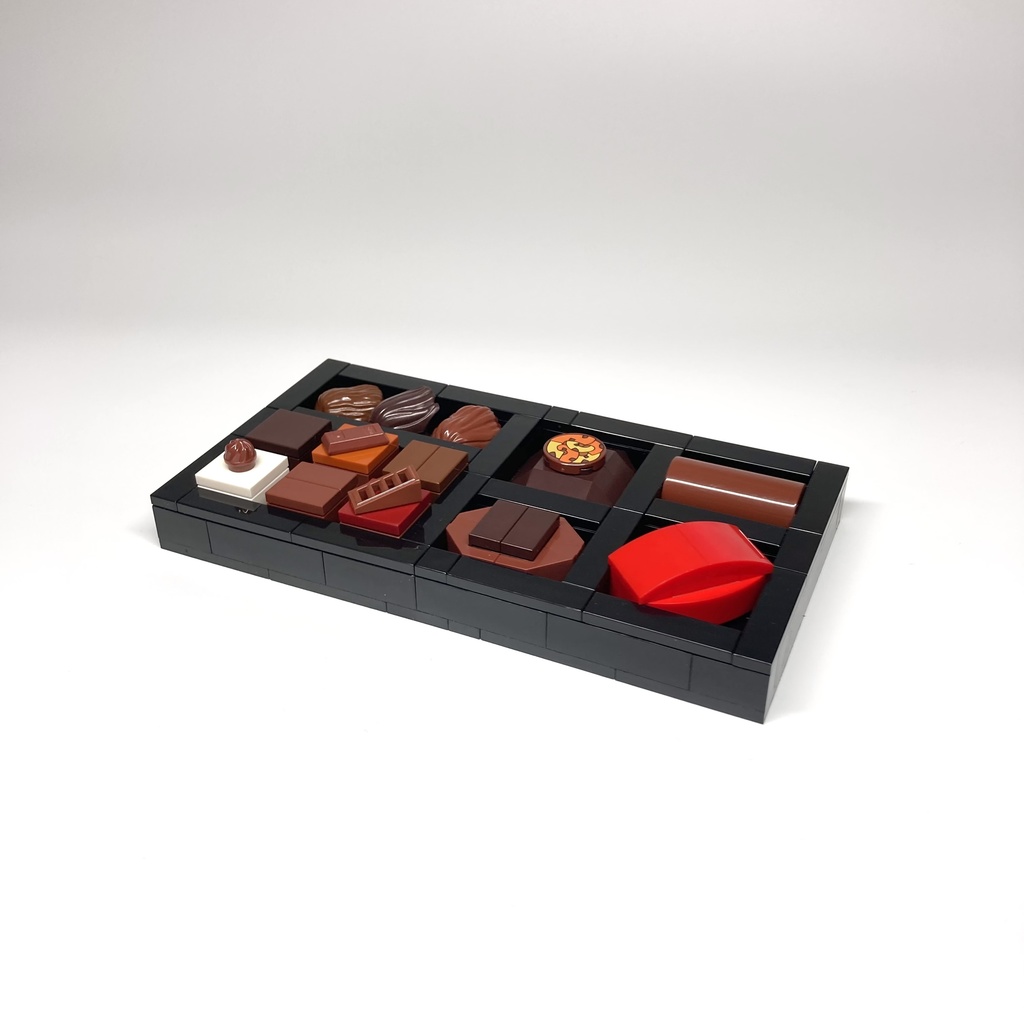 LEGOオリジナル作品 アソートチョコレート 完成品