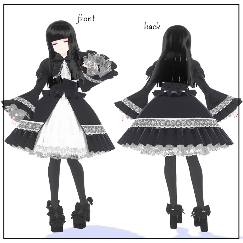 【オリジナル3Dモデル】molica『モリカ』