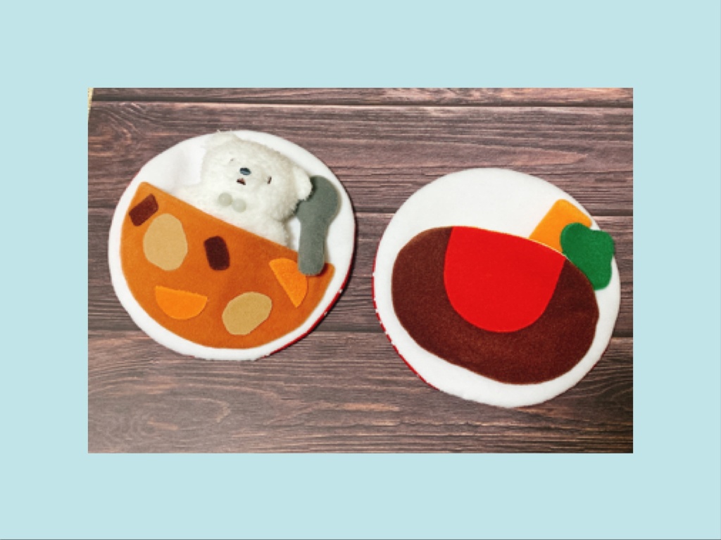 ぬい用♪ごちそうおふとん（※受注生産）