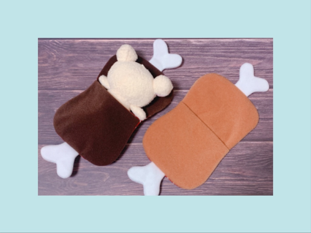 ぬい用♪ごちそうおふとん(※受注生産)