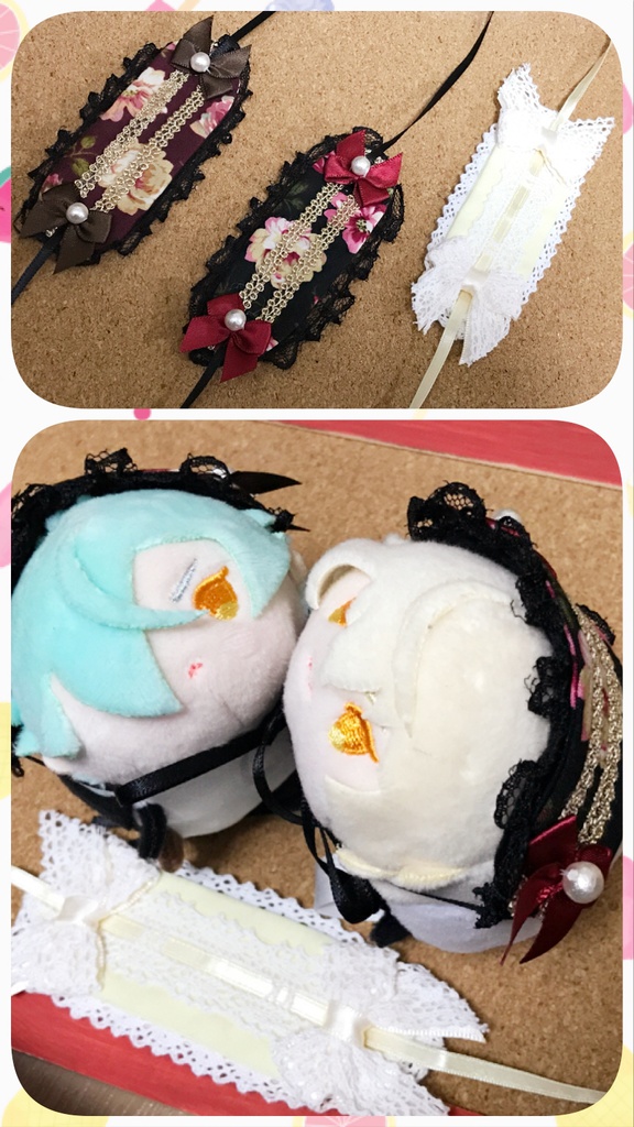 もちマス用おようふく、いろいろ。