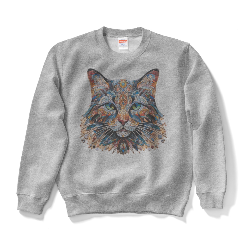 猫モザイクアート・スウェット