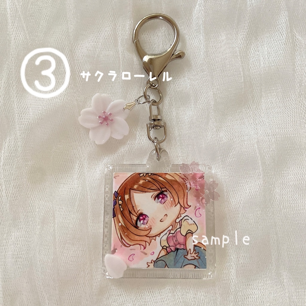 ウマ娘 サクラ組 原画アクリルキーホルダー