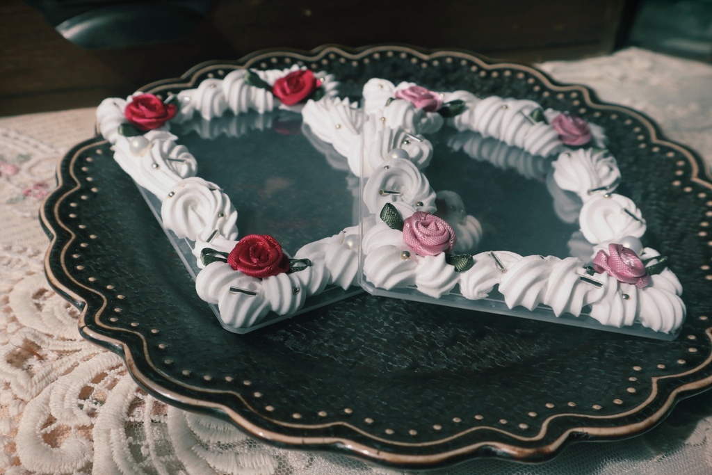Rosé Afternoon🦢🌹 ホイップデコ硬質ケース🧁