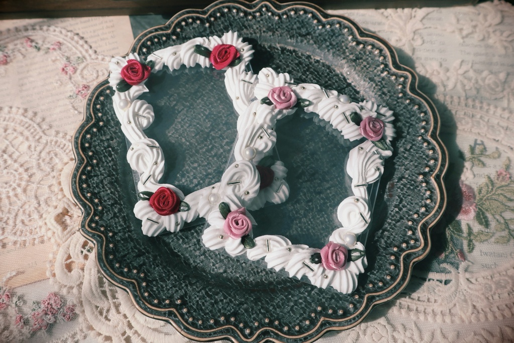 Rosé Afternoon🦢🌹 ホイップデコ硬質ケース🧁