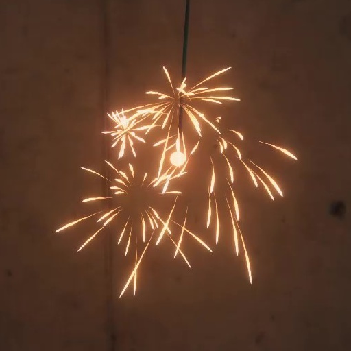 線香花火 紅花 -Sparkler Kouka-