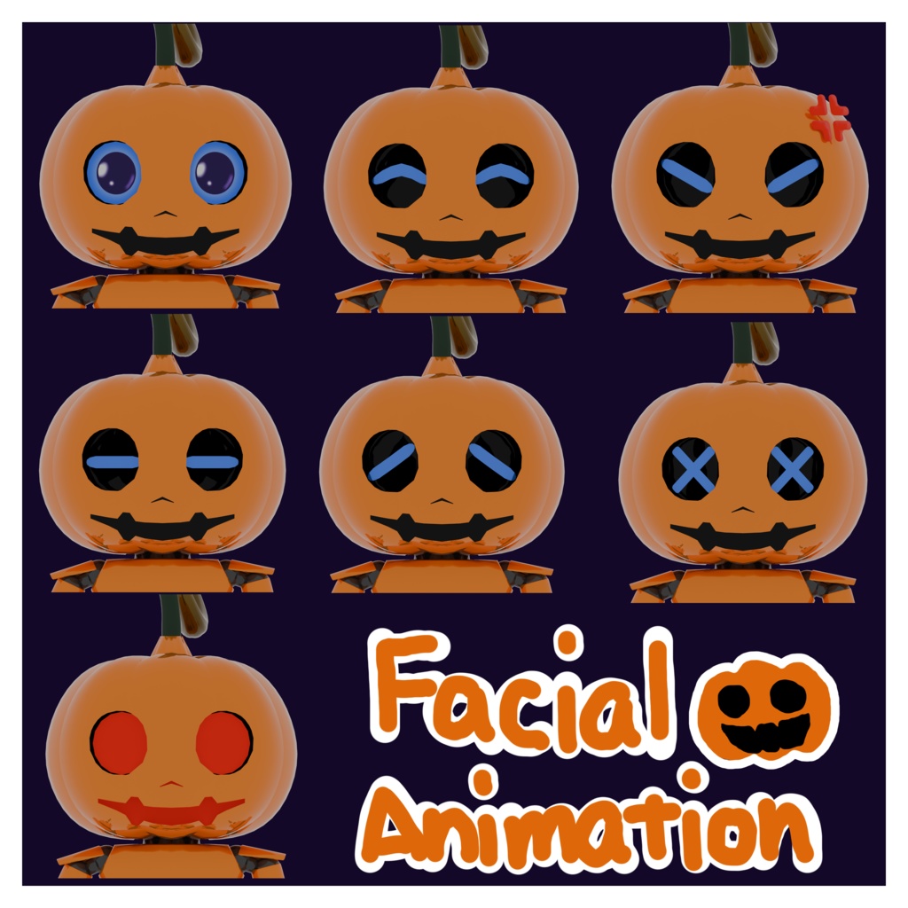 【無料】じゃっくん-Jyakkun- / オリジナル3Dモデル