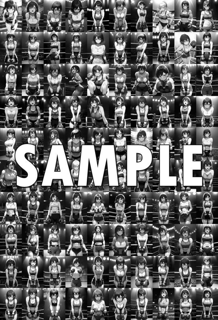 美少女AIイラストコレクション3 敗北ポーズ編