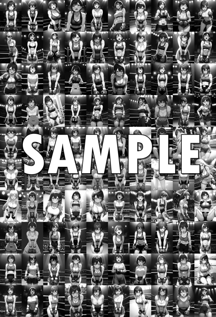 美少女AIイラストコレクション3 敗北ポーズ編