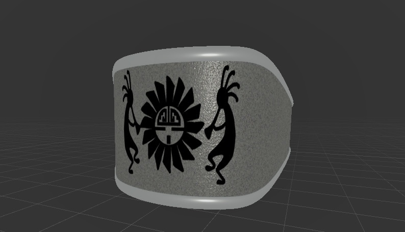 サンフェイスリング インディアンジュエリーvol.1 VRC想定