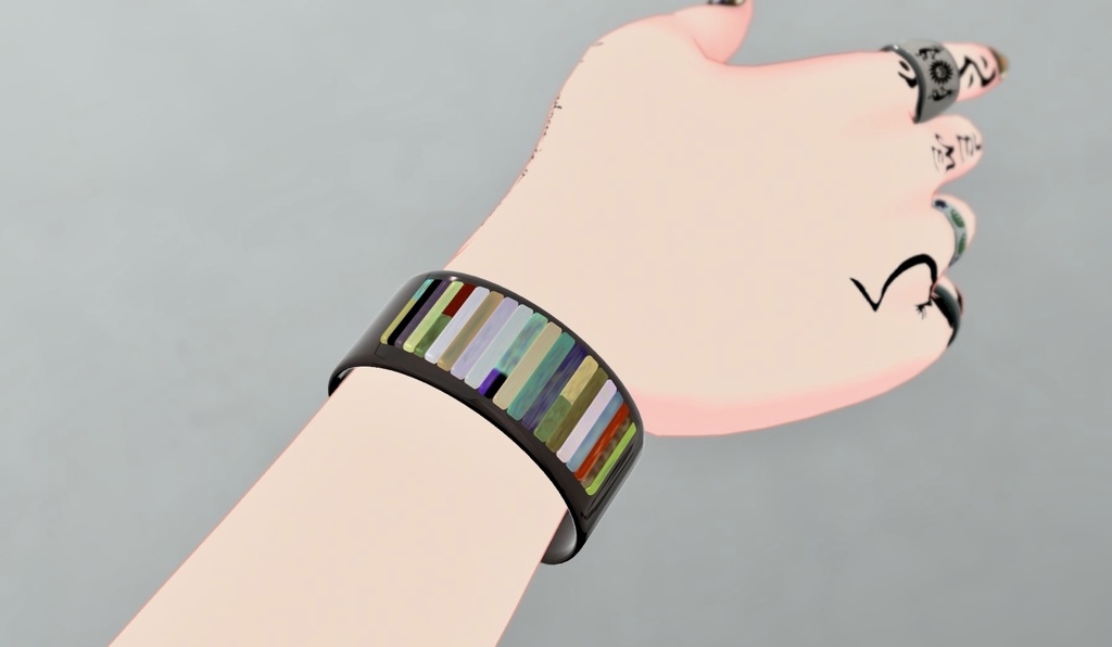 インディアンジュエリーvol.2 バングル VRC想定