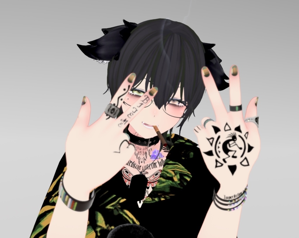 インディアンジュエリーvol.2 バングル VRC想定