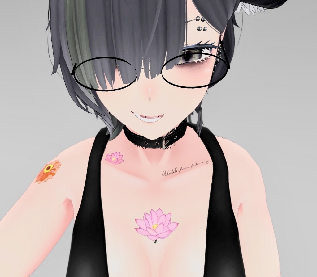 レタリングタトゥーVol.6【桔梗•リーシュ対応】