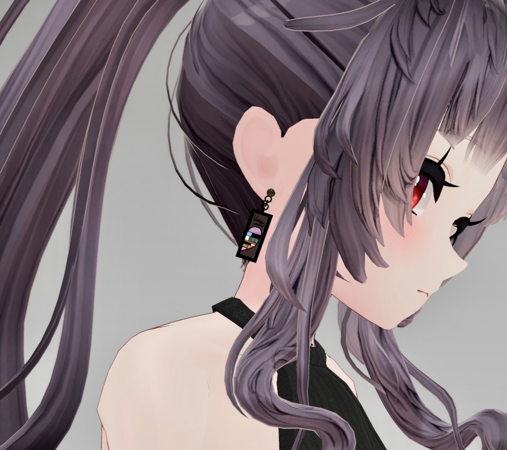 インディアンジュエリ-vol.3 ズニ族ピアス VRC想定