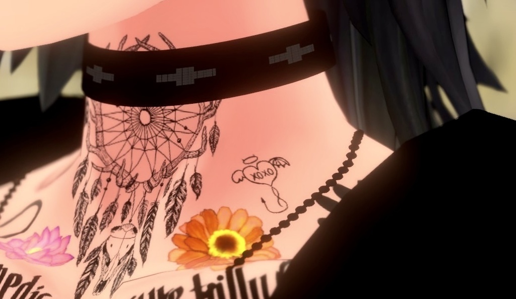 タトゥー Vol.7 ワンポイント・レタリングセット