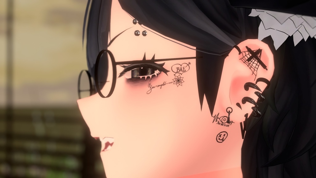 タトゥー Vol.7 ワンポイント・レタリングセット