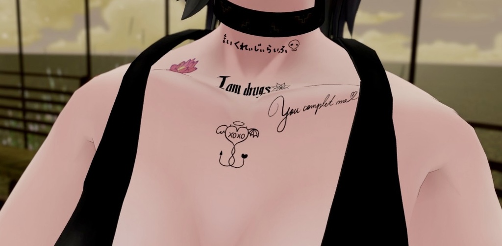 タトゥー Vol.7 ワンポイント・レタリングセット