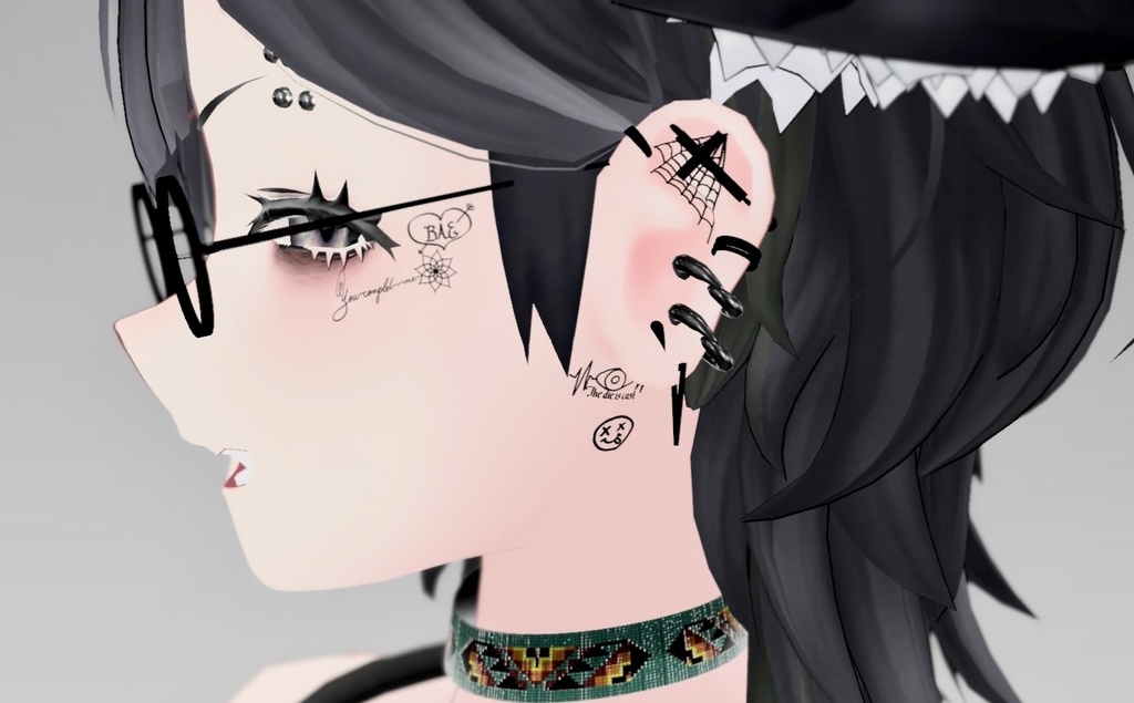 タトゥー Vol.7 ワンポイント・レタリングセット