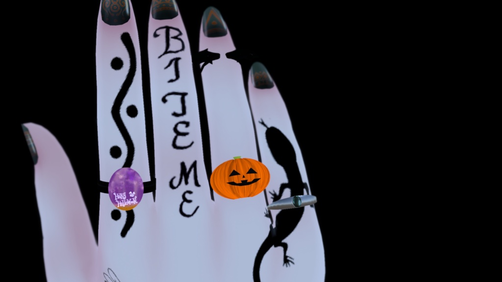 ハロウィンアクセサリーセット VRC想定