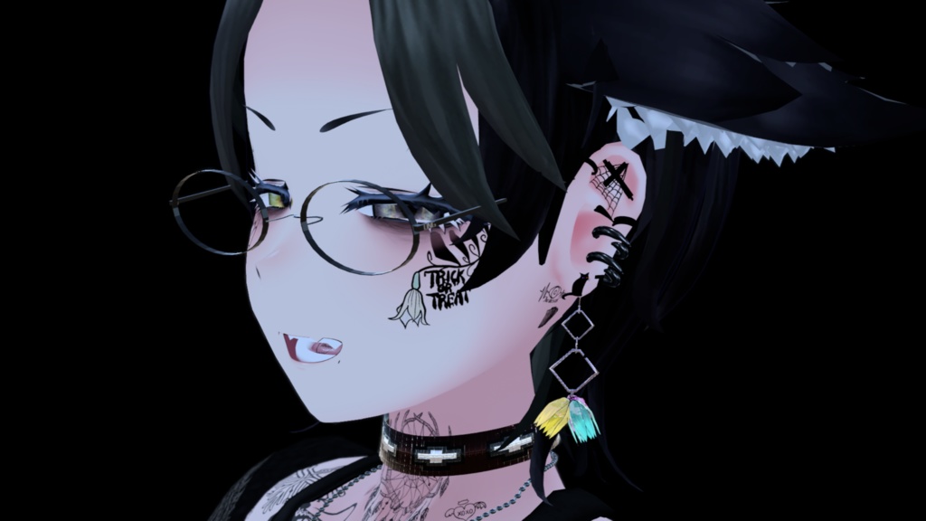 ハロウィンアクセサリーセット VRC想定